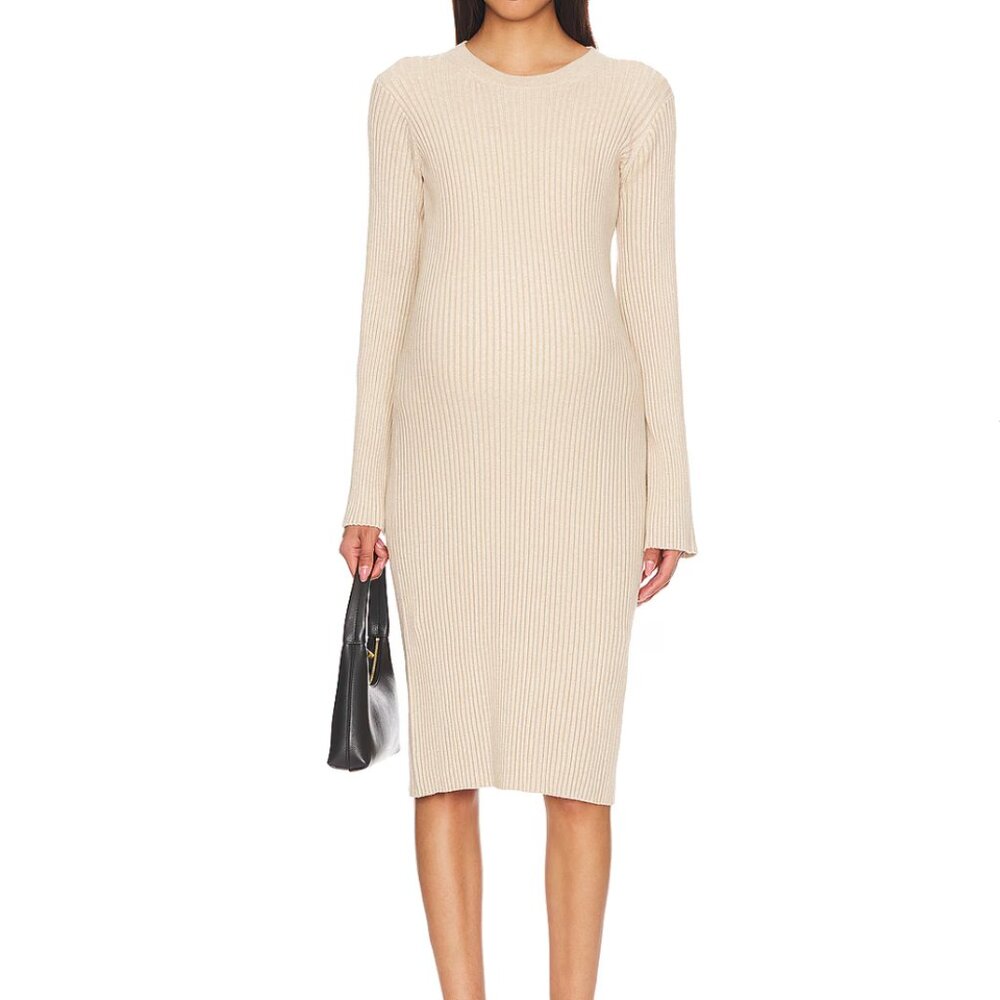 NWT Hatch The Lydia Sweater Dress in Sable, Sz 0 - Picture 9 of 13